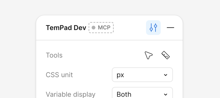 MCP status badge showing Unavailable.