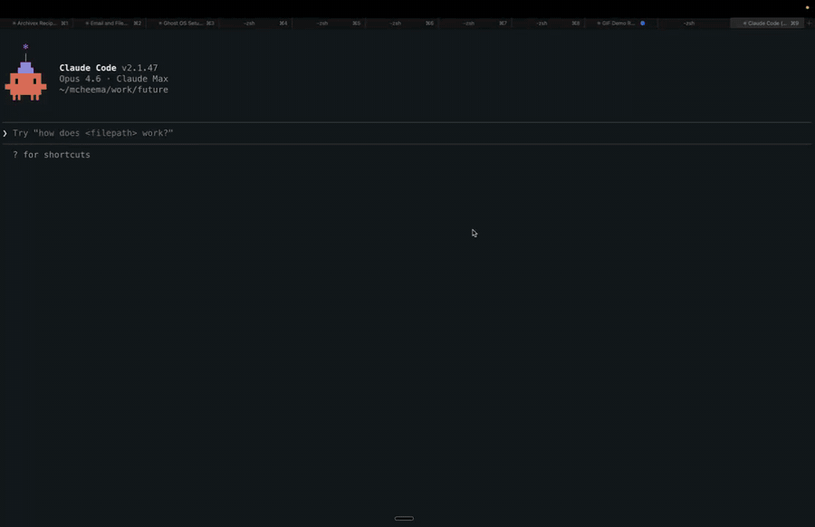 Ghost OS Slack + Finder Demo