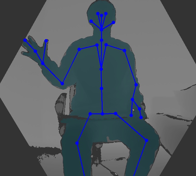 Azure kinect color and depth combination