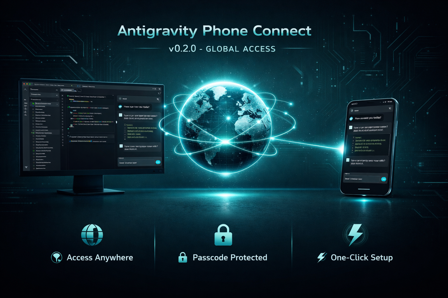Antigravity Phone Connect