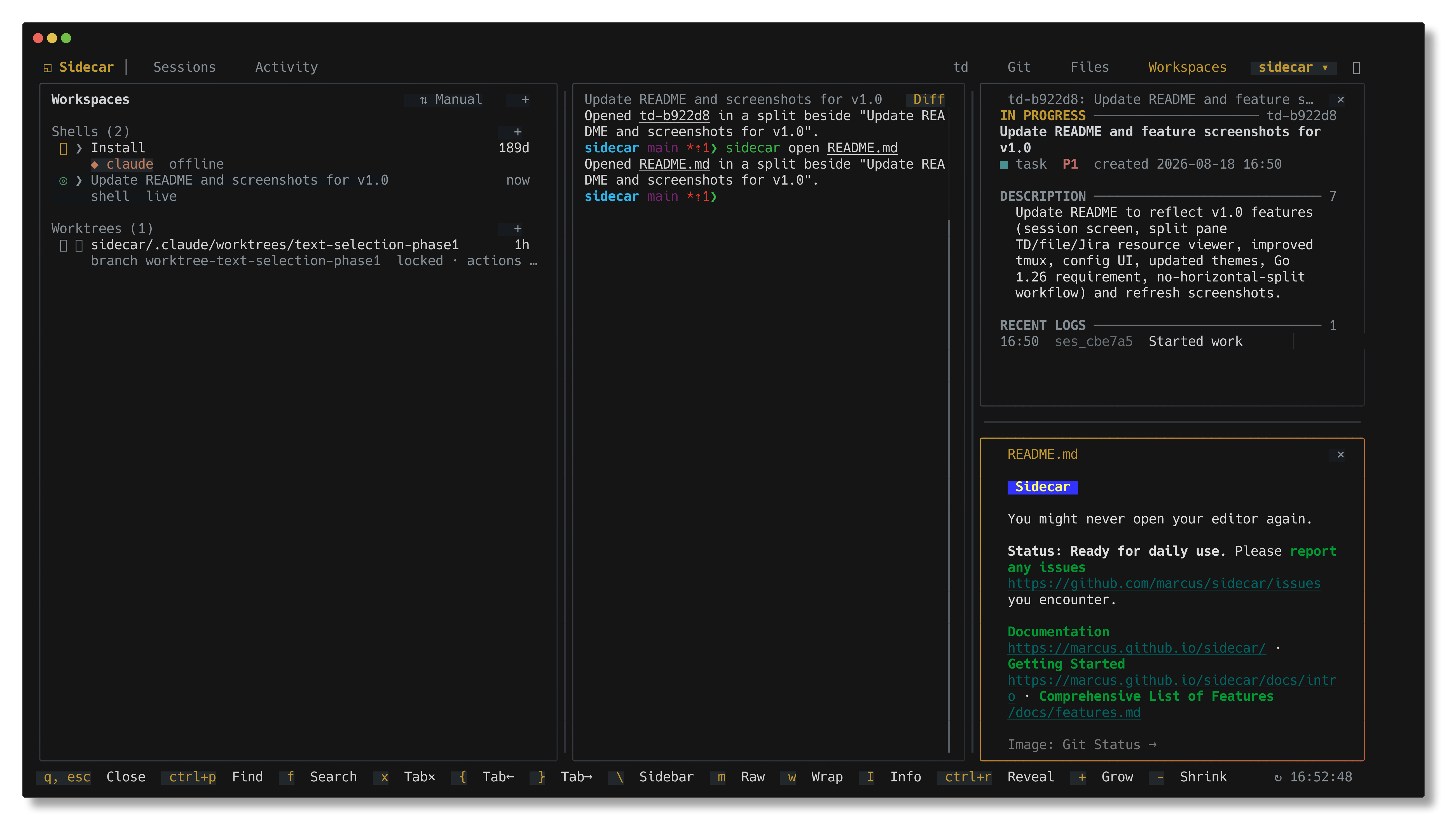 Workspaces