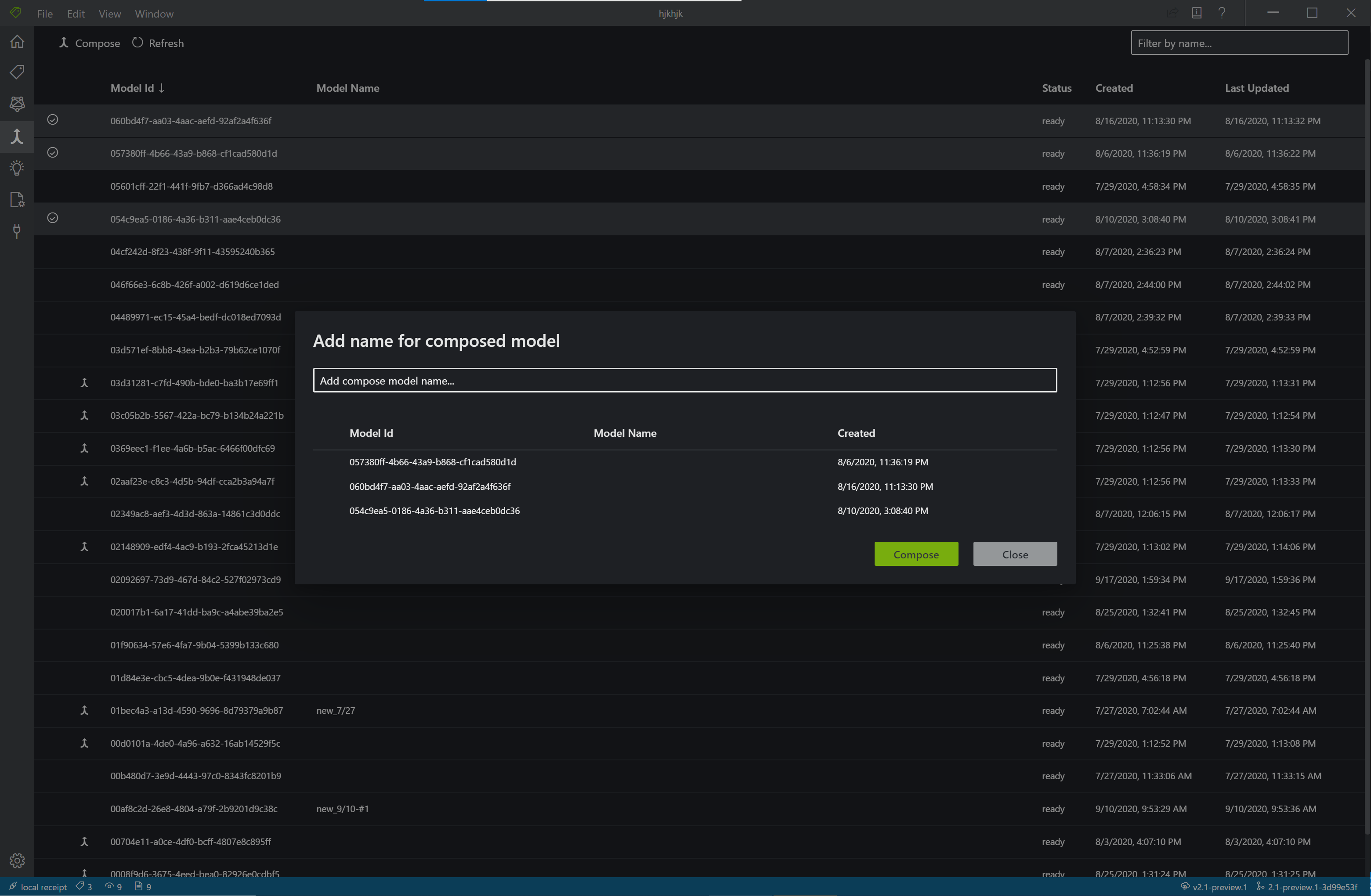 Compose alt text