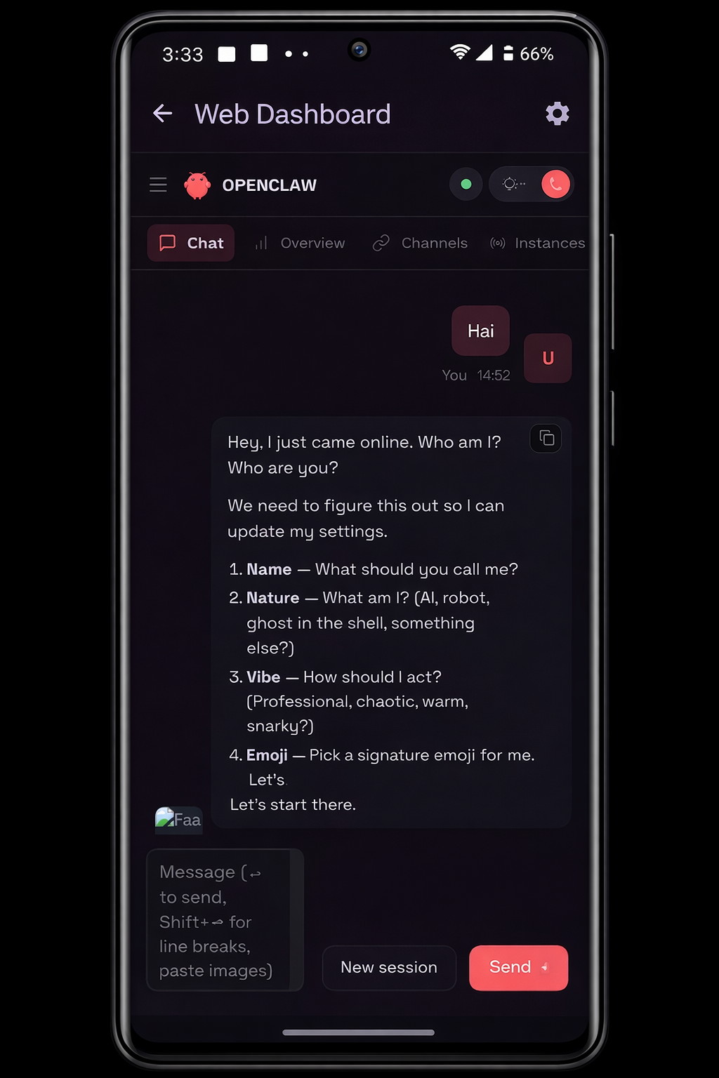 Web Dashboard