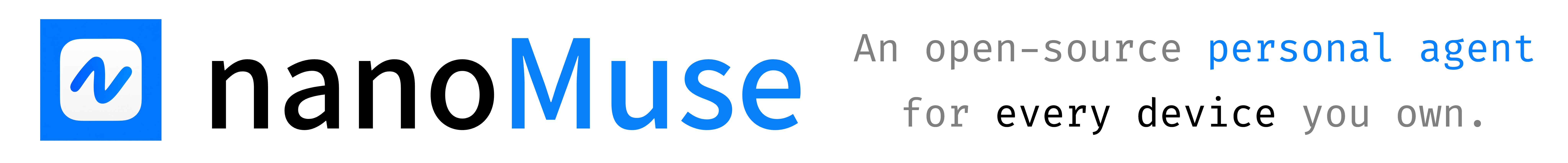 nanoMuse: an open-source personal agent for every device you own