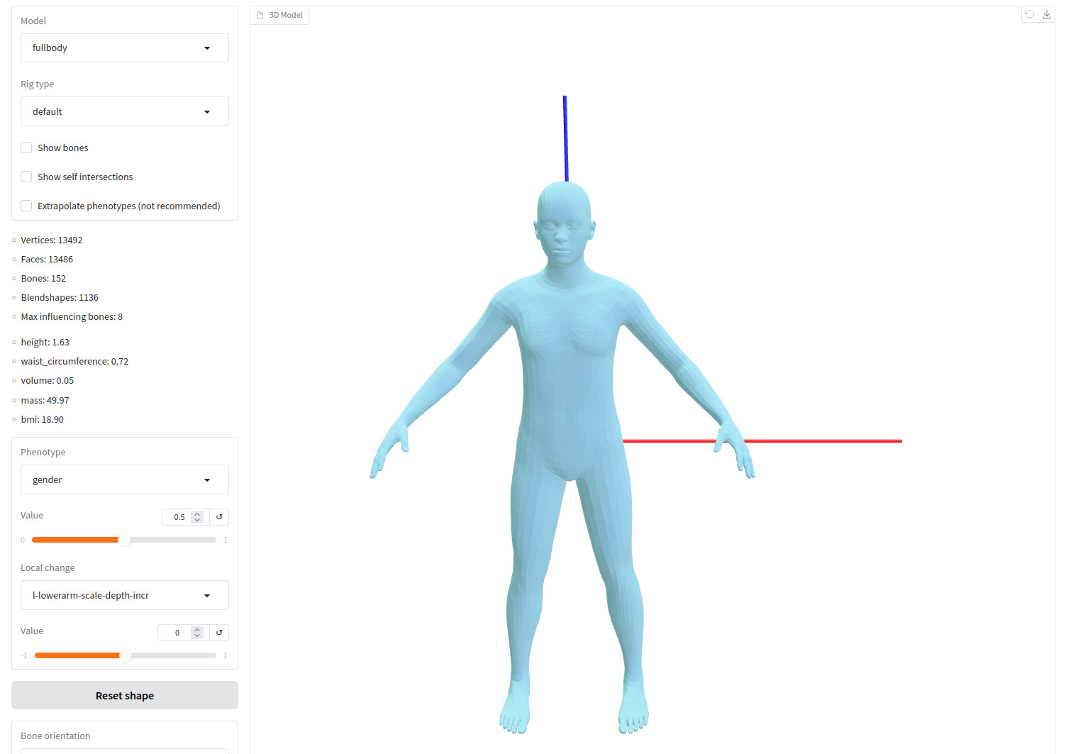 Interactive demo