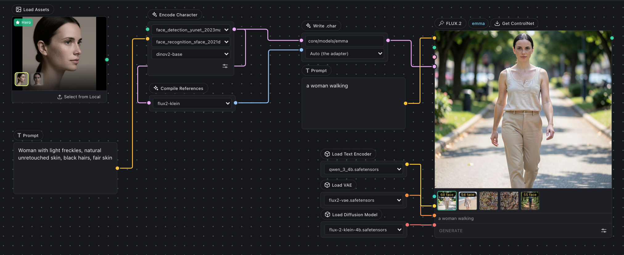 Omnichar Studio screenshot