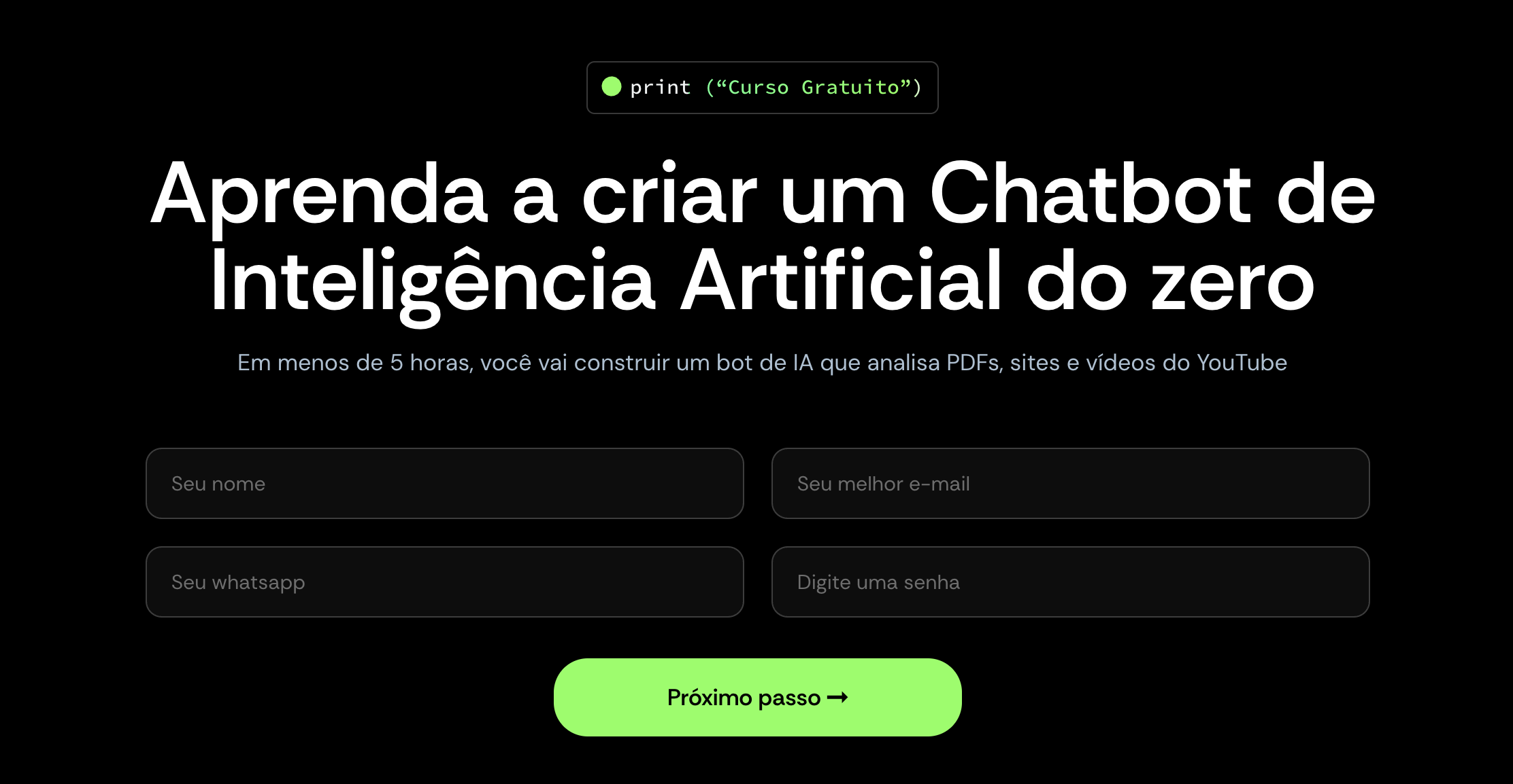 Curso Gratuito de IA