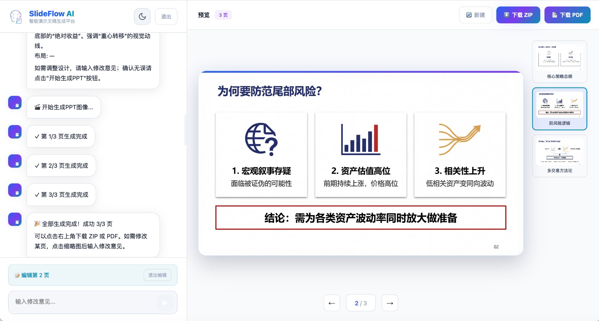 PPT生成过程