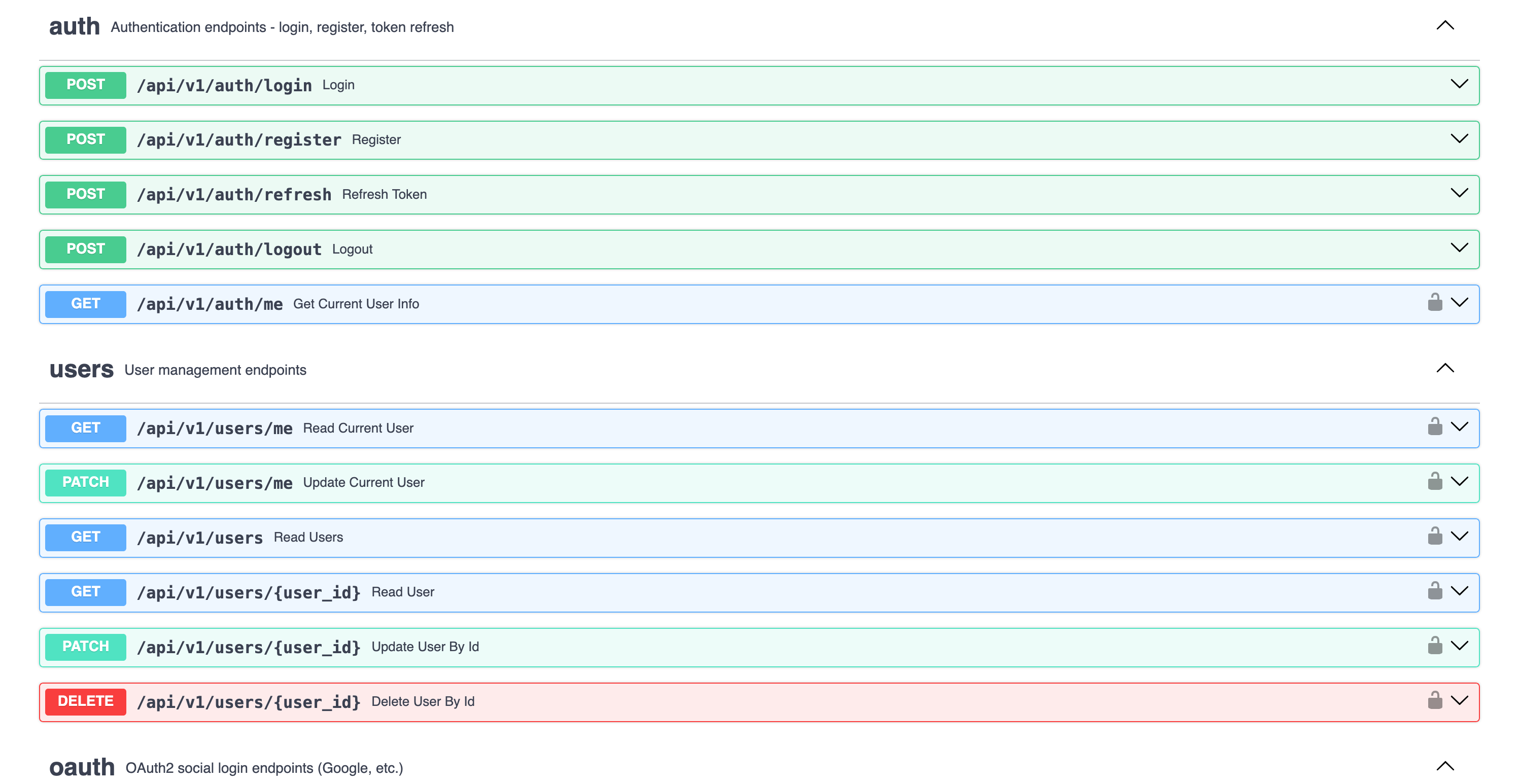 API Docs