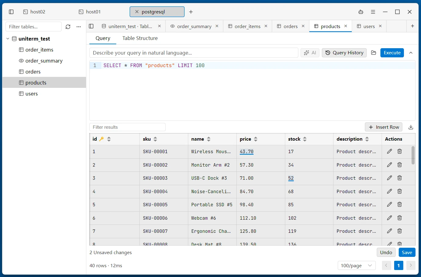 Database Browser