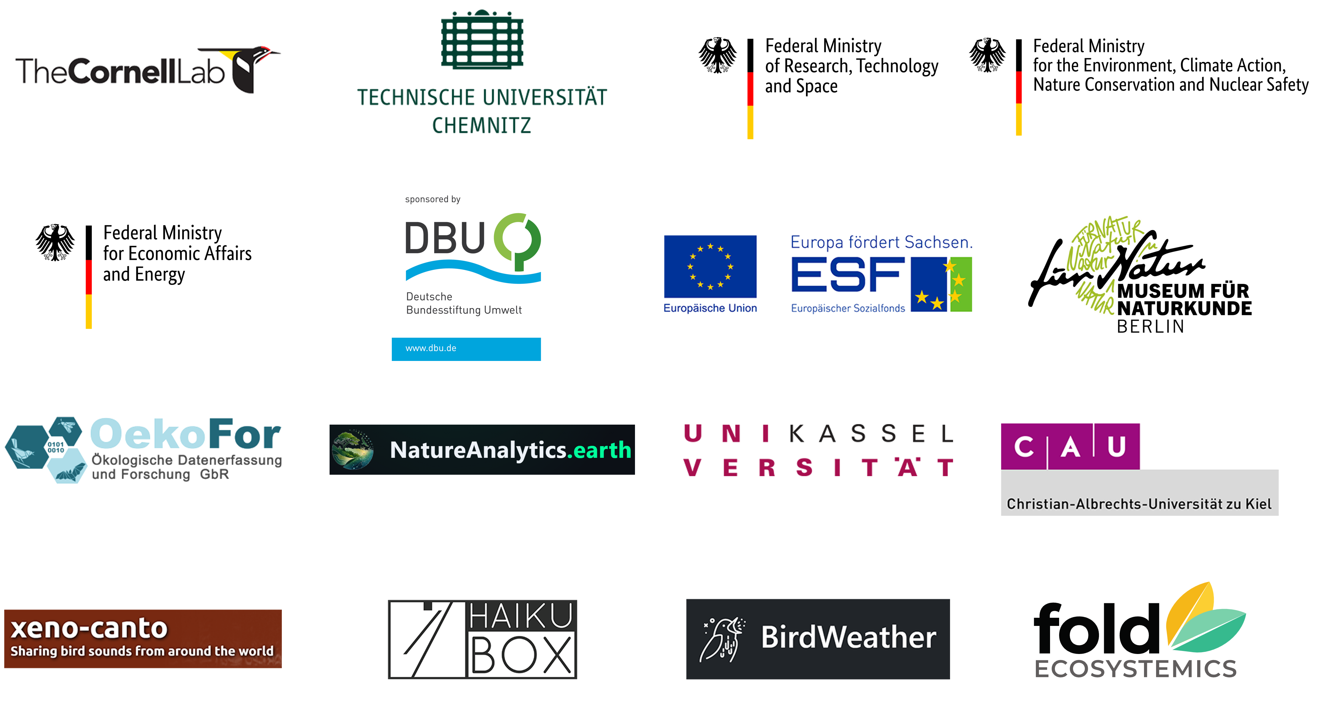 Logos of all partners